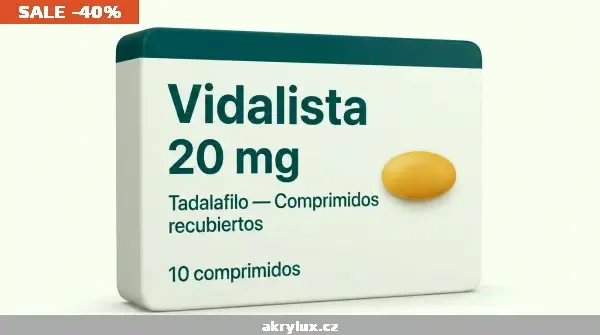 Vidalista 20mg v BENU - cena a dostupnost